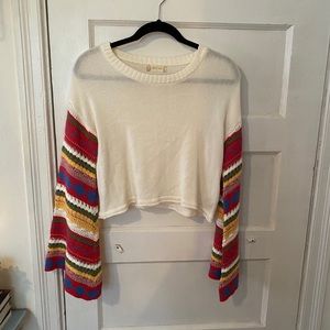 Crop top sweater